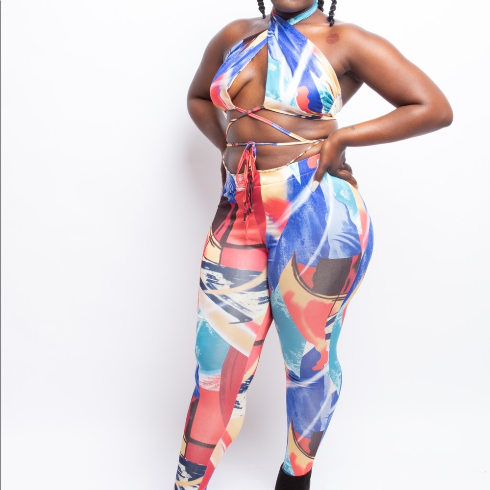2 Piece Pants Set